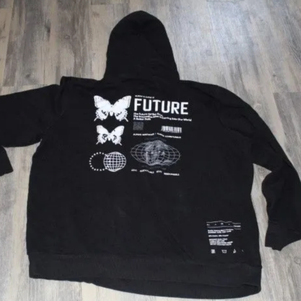 No Boundaries "Unknown Future" Graphic Hoodie 3x
